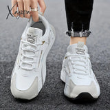 Mens Stylish Colour Block Running Shoes - Lightweight Comfortable & Non-Slip Ventilated Sneakers