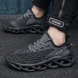 Men’s Ultra-Light Blade Sneakers - Breathable & Shock-Absorbing Versatile Non-Slip Shoes For