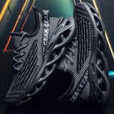 Men's Ultra-Light Blade Sneakers - Breathable & Shock-Absorbing, Versatile Non-Slip Shoes for Running, Gym & Daily Wear