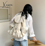 New Backpack Fashion Casual Nylon Cloth Shoulder Bags For Women Light Large Capacity School Bag