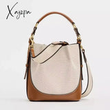 New Fashion Large Capacity Bucket Handbags for Women Luxury Shoulder Bags Female Crossbody Bag PU Totes with Wallet