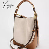 New Fashion Large Capacity Bucket Handbags For Women Luxury Shoulder Bags Female Crossbody Bag Pu