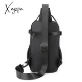 New Outdoor Waterproof Chest Bag Men Multifunctional Messenger Pack Fashion Crossbody Shoulder For