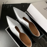 New Spring Cow Leather Women Shoes Pointed Toe Pumps For Zapatos De Mujer Fashion Retro Ladies Low