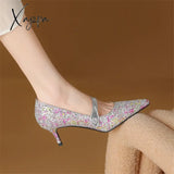 New Spring Summer Woman Shoes Pointed Toe Women Pumps High Heels For Zapatos De Mujer Office