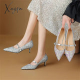 New Spring Summer Woman Shoes Pointed Toe Women Pumps High Heels For Zapatos De Mujer Office