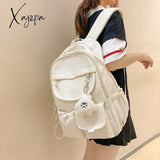 New Trendy Women Kawaii College Backpack Girl Cute Travel School Bags Lady Student Backpack High Capacity Female Laptop Backpack