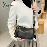 New Women Genuine Leather Shoulder Bags Female Multifunctional Large Capacity Fashion Crossbody For