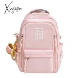 Nylon Solid Bags For Women 2024 New Backpacks Anti-Theft Back Zipper Fashion Backpack Casual Travel