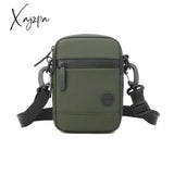 Outdoor Casual Men Single Shoulder Crossbody Bag Luxury Fashion Travel Mini Chest Nylon Fanny Pack