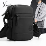 Outdoor Casual Men Single Shoulder Crossbody Bag Luxury Fashion Travel Mini Chest Nylon Fanny Pack