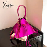 Patent Leather Handbags For Women 2024 New Personality Fashion Crossbody Bag High Quality Luxury