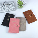 Rfid Blocking Passport Holder With Multiple Card Slots And Document Compartments - Secure