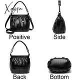 Six Color Optional Bag Retro Women’s Shoulder Bags High Quality Leather Crossbody Luxury Designer