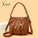 Six Color Optional Bag Retro Women’s Shoulder Bags High Quality Leather Crossbody Luxury Designer