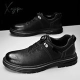 Spring Men Pu Leather Casual Shoes Luxury Brand Soft Sneakers Breathable Moccasins Men’s Walking