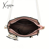 Stylish Chic Cat-Ears Ladies Handbag - Versatile Faux Leather Shoulder & Crossbody Purse With