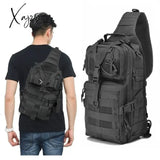 Tactical Men’s Sling Chest Bag Military Cross Body Shoulder Side For Men 20L Outdoor Camping