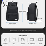 Trendy Women Minimalist Backpack Versatile College School Teenager Student Laptop Bag Travel Unisex