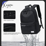 Trendy Women Minimalist Backpack Versatile College School Teenager Student Laptop Bag Travel Unisex