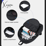 Trendy Women Minimalist Backpack Versatile College School Teenager Student Laptop Bag Travel Unisex