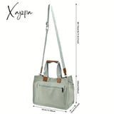 Vibrant Canvas Casual Chic Hobo Crossbody Messenger Shoulder Bag Tote - Spacious Multi-Pocket