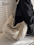 Vintage Logo Graphic Crossbody Bag Beige / One Size Bags