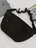 Vintage Wash Capacity Crossbody Bag Bags