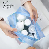 Xajzpa - 1 Pc Pvc Transparent Cosmetic Bag Clear Makeup For Women Girl Waterproof Zipper Beauty