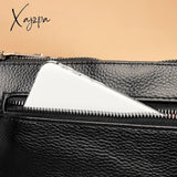 Xajzpa - 100% Genuine Leather Handbags Women Bags Designer Soft Cowhide Ladies Crossbody Bag