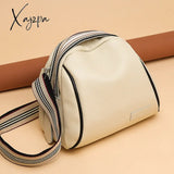 Xajzpa - 100% Genuine Leather Women Handbags Women’s Bag Brand Soft Cowhide Ladies Messenger