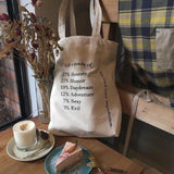 Xajzpa - 1Pc Women Canvas Shoulder Bag Alice In Wonderland Shopping Bags Students Book Cotton Cloth