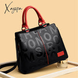 Xajzpa - 2 Layers Ladies Quality Leather Letter Shoulder Bags For Women Luxury Handbags Designer