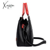 Xajzpa - 2 Layers Ladies Quality Leather Letter Shoulder Bags For Women Luxury Handbags Designer