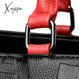 Xajzpa - 2 Layers Ladies Quality Leather Letter Shoulder Bags For Women Luxury Handbags Designer