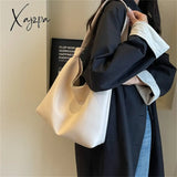 Xajzpa - 2 Sets Large Capacity Soft Pu Leather Shoulder Side Bags For Women Fashion Brand Casual