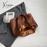 Xajzpa - 2 Sets Large Capacity Soft Pu Leather Shoulder Side Bags For Women Fashion Brand Casual