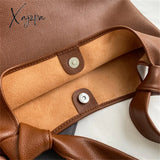 Xajzpa - 2 Sets Large Capacity Soft Pu Leather Shoulder Side Bags For Women Fashion Brand Casual