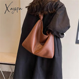 Xajzpa - 2 Sets Large Capacity Soft Pu Leather Shoulder Side Bags For Women Fashion Brand Casual