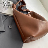 Xajzpa - 2 Sets Large Capacity Soft Pu Leather Shoulder Side Bags For Women Fashion Brand Casual