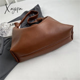 Xajzpa - 2 Sets Large Capacity Soft Pu Leather Shoulder Side Bags For Women Fashion Brand Casual