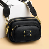 Xajzpa - 2023 Bags For Women Pu Wallet Bag One Shoulder Lnclined Cross Body Fashion Tote Mini Black