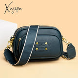 Xajzpa - 2023 Bags For Women Pu Wallet Bag One Shoulder Lnclined Cross Body Fashion Tote Mini Blue