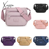 Xajzpa - 2023 Fashion Messenger Bag Women Shoulder Large Capacity Nylon Handbag Small Phone