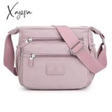 Xajzpa - 2023 Fashion Messenger Bag Women Shoulder Large Capacity Nylon Handbag Small Phone