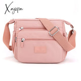 Xajzpa - 2023 Fashion Messenger Bag Women Shoulder Large Capacity Nylon Handbag Small Phone