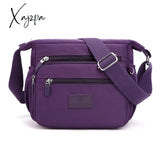 Xajzpa - 2023 Fashion Messenger Bag Women Shoulder Large Capacity Nylon Handbag Small Phone