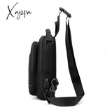 Xajzpa - 2023 New Men’s Chest Pack Nylon Shoulder Bag Sling Waist Male Handbags Man Messenger