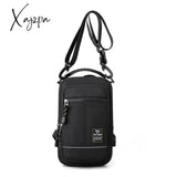 Xajzpa - 2023 New Men’s Chest Pack Nylon Shoulder Bag Sling Waist Male Handbags Man Messenger