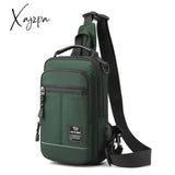 Xajzpa - 2023 New Men’s Chest Pack Nylon Shoulder Bag Sling Waist Male Handbags Man Messenger